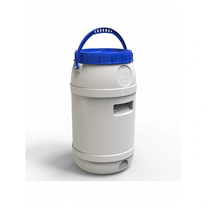 Бідон для води пластиковий харчовий Євро Пласт 20 л з однією ручкою