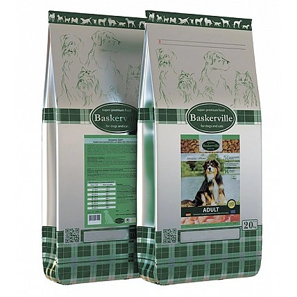 Сухий корм для дорослих собак Baskerville. HF Adult 20кг.