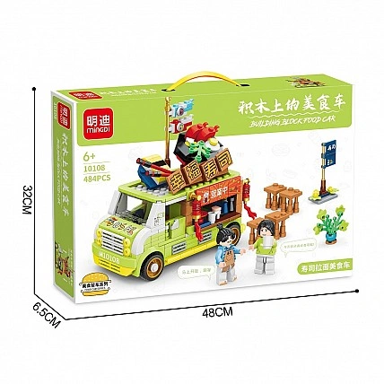 Конструктор Вантажівка з "Суші", Mingdi 484 деталі