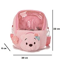 Messenger bag for girls/girls style Ins. Bear cub