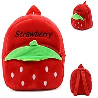 Children's plush backpack. Strawberry (CH1046)