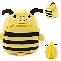 Children's plush backpack. Bee (CH1051)