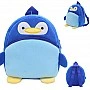 Children's plush backpack. Penguin (CH1052)