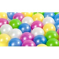 Balls for arenas. Mother of pearl, Orion 70 mm. 32 pcs.