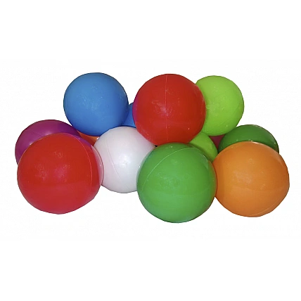 Кульки для манежів, 70 мм. 160 шт. 7-8 кольорів