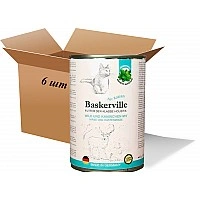 Baskerville Holistic Venison with Rabbit and Catnip Wet Cat Food, 400g (6-pack)