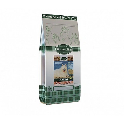 Сухий корм для дорослих собак Baskerville SENSITIVE.  (20кг)
