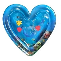 Children's water mat AIR PRO (69х50х8 cm) heart