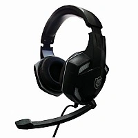 Gaming Headset KR-GM301 Karler RGB backlight. Wired gaming headset with microphone and light