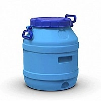 Can for water plastic food 75 l Litolan (two-layer)