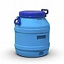 Can for water plastic food 75 l Litolan (two-layer)