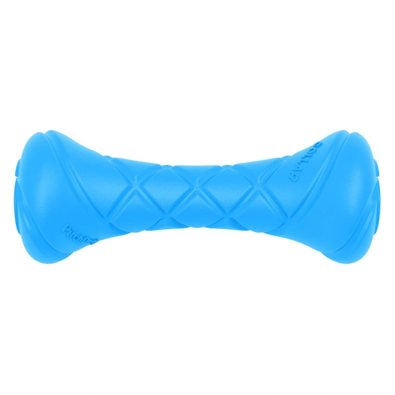 Игровая гантель для апортировки PitchDog, длина 19 см, диаметр 7 см голубой