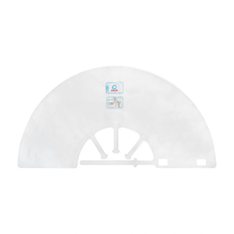 Воротник пластиковый COLLAR для собак и кошек, размер L-XL (А:47-57см, В:30см)