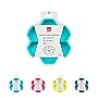Миска для медленного кормления WAUDOG Silicone, 450 мл, голубой