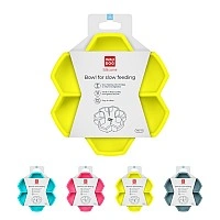 Миска для медленного кормления WAUDOG Silicone, 750 мл, желтый