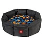 Лежанка для собак WAUDOG Relax, рисунок "Апельсины", M, Ш 42 см, Дл 52 см, В 19 см