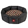 Лежанка для собак WAUDOG Relax, рисунок "Леопард", L, Ш 49 см, Дл 59 см, В 20 см