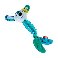 Игрушка для собак Заяц с пищалкой GiGwi Suppa Puppa, текстиль, резина, 15 см