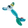 Игрушка для собак Заяц с пищалкой GiGwi Suppa Puppa, текстиль, резина, 15 см