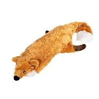Игрушка для собак Лиса с большой пищалкой GiGwi Catch&fetch, искусственный мех