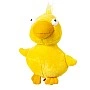 Игрушка для собак Утка с пищалкой GiGwi Plush Friendz, текстиль, МТХ, 11 см