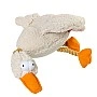 Dog toy Duck with squeaker GiGwi Catch&fetch, textile, rope