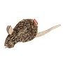 Игрушка для котов Мышка с кошачьей мятой GiGwi Refillable Catnip, искусственный мех, кошачья мята, 10 см