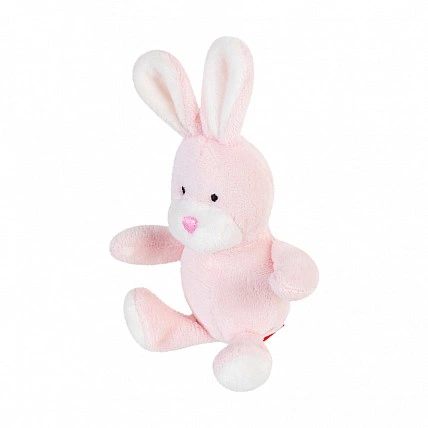 Игрушка для собак Заяц с пищалкой GiGwi Plush Friendz, плюш, 11 см