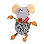 Toy for cats Mouse with a bell GiGwi Catch & scratch, textile, rope, rattan, 8 cm