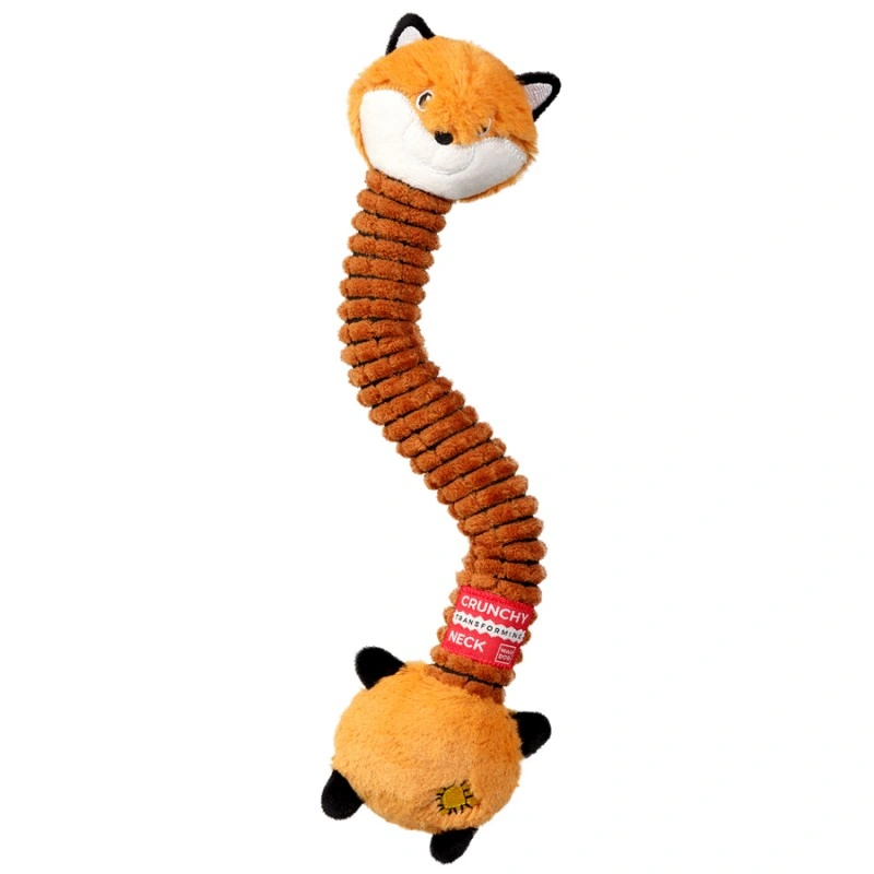 WAUDOG Fun Crunchy Dog Toy Fox, бавовна, поліестер, пластик, піна, 37 см