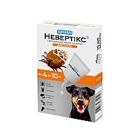 SUPERIUM Nevertix, anti-tick drops on withers for dogs, 4-10 kg
