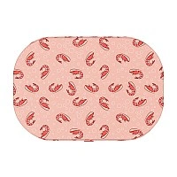 WAUDOG Relax dog bed, pattern "Shrimp", with removable cover, S, W 55cm, L 40cm