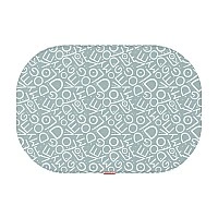 WAUDOG Relax dog bed, pattern "I love my dog" with removable cover, M, W 80cm, L 55cm