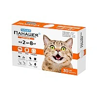 SUPERIUM Panacea, antiparasitic tablets for cats 2-8 kg