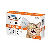 SUPERIUM Panacea, antiparasitic drops on the withers for cats, 4-8 kg
