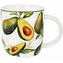 Set of 6 porcelain cups "Avocado Garden" 360ml BD-K323