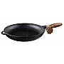 Cast Iron Skillet "Nasha Maysternya" Ø26cm with wooden handle ST-T303
