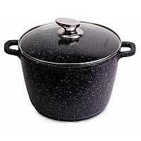 Kamille Landes 6.2L Saucepan with Cast Aluminum Handles KM-4407