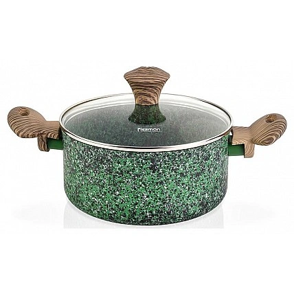 Кастрюля Fissman Malachite 2.7л с антипригарным покрытием EcoStone FN-4318