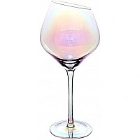 Набор 6 фужеров Facets "Rainbow II" для вина 550 мл, цветное стекло ST-6699-6