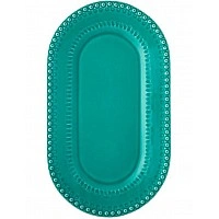 Блюдо овальное Bordallo Pinheiro Fantasia 45х26см Бирюза TR-65004646