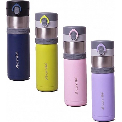 Термос Kamille Perfection&Style 400мл сталь нержавеющая KM-2014