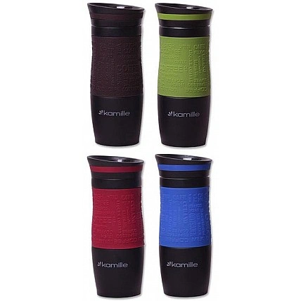 Термокружка Kamille Machiato-II 380мл из нержавеющей стали KM-2069A