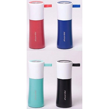 Термос Kamille Sbiten 350мл с петлей с крышкой-чашей KM-2021