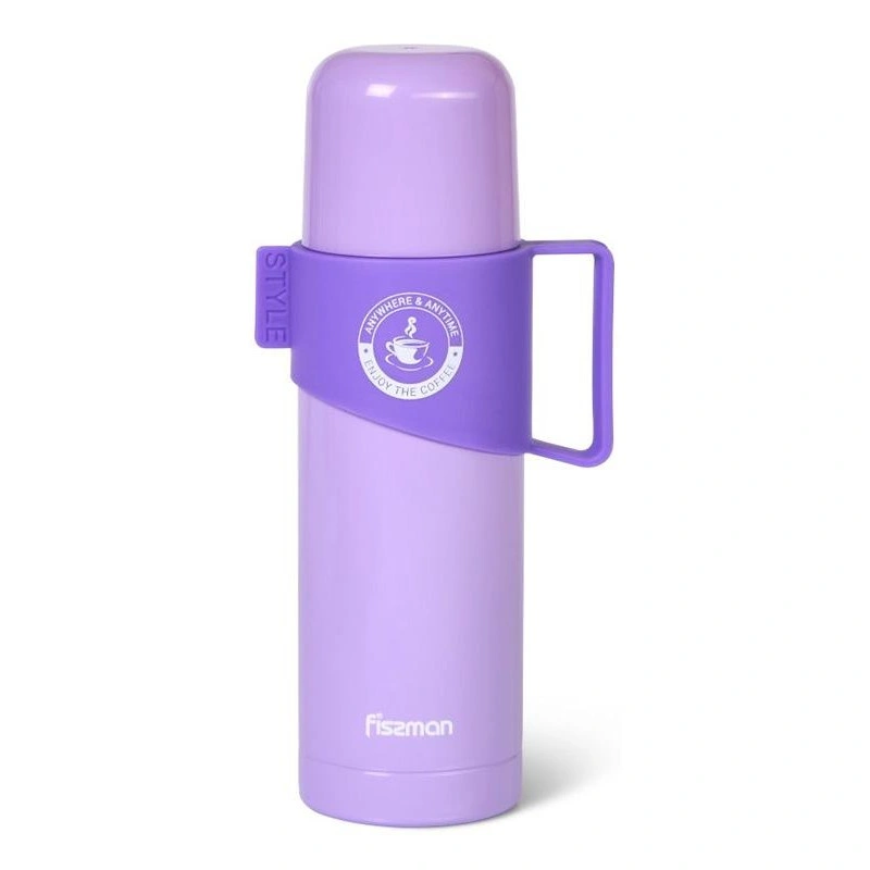 Термос Fissman Style Lilac 350мл из нержавеющей стали FN-9630