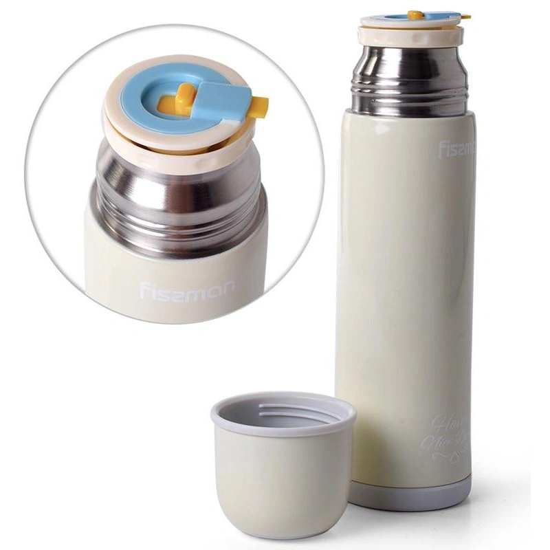 Термос Fissman Ayge Milk 480мл из нержавеющей стали FN-9658
