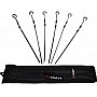 Набор шампуров Kamille "Скаут" 6 штук 45см в чехле KM-0711A