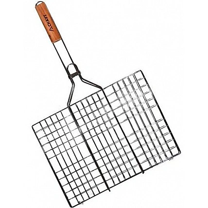 Решетка для барбекю Kamille "Скаут" 40х30х2см KM-0707