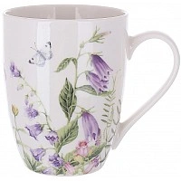 Набор 6 фарфоровых кружек (чашек) Floral 340мл BD-K032
