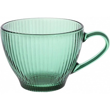 Чашки стеклянные "Cape Green" 430мл для чая, 6 штук в наборе BD-992-001